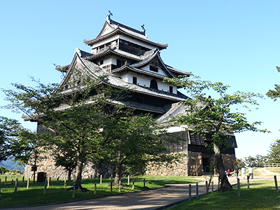 松江城 松江市内は歴史ある城下町