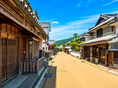 脇町うだつの町並み